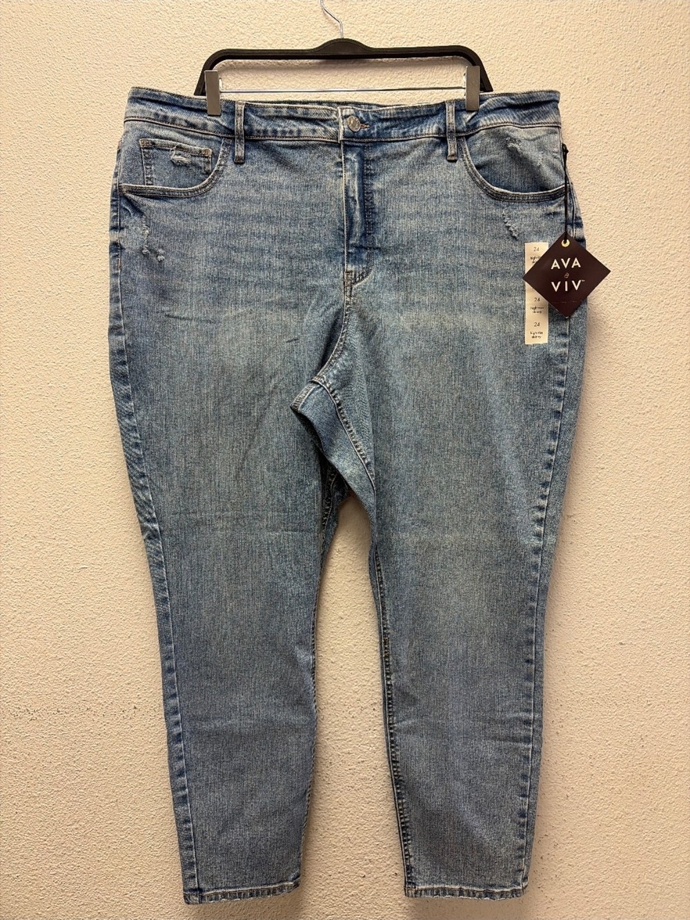 Ava & Viv Women's Skinny Jeans Plus Size 22,24,26 Available #924-926
